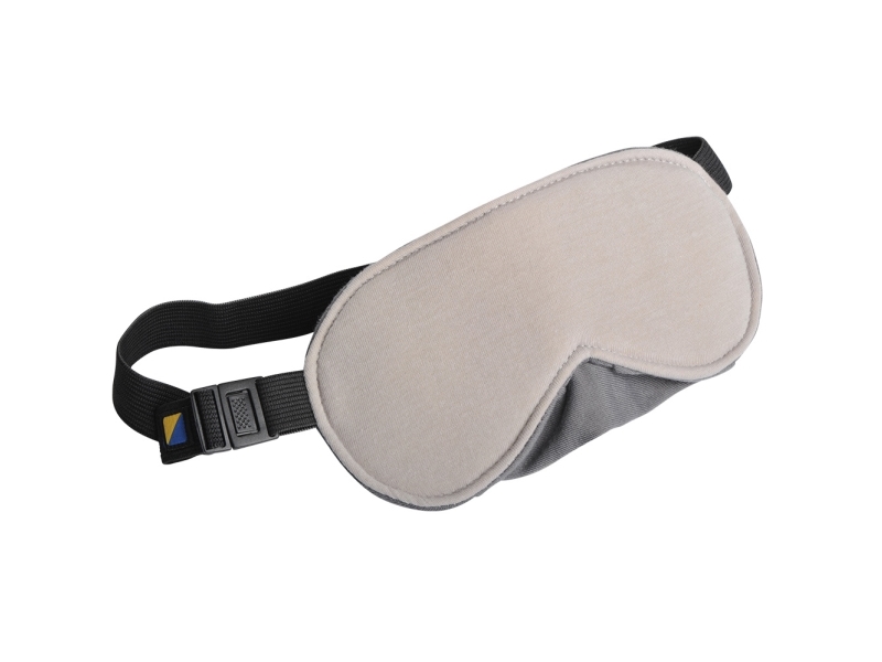 Travelblue Luxury Eye Mask, 100% Cotton & Adjustable Strap - Øjenmaske