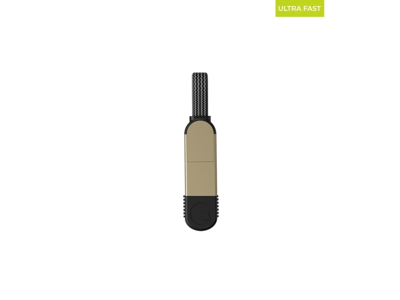 Rolling Square Incharge X 6-In-1 Multi-Ladekabel Beige - Kabel - Audio/Multimedia (X03wr)