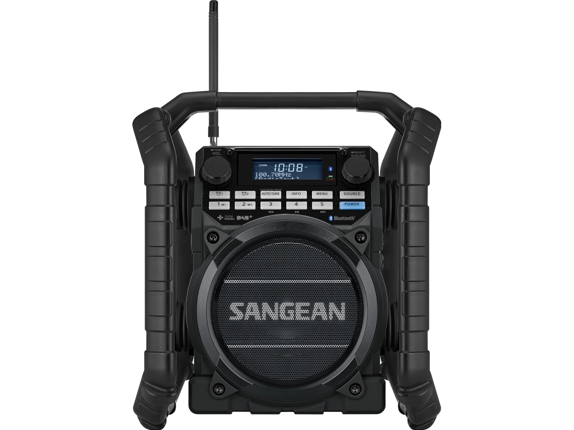 Sangean U-4 DBT+ (40 klasės universalumas) juodas | Elverktyg - Övriga maskiner - Byggarbetsplats radio | GameStuff