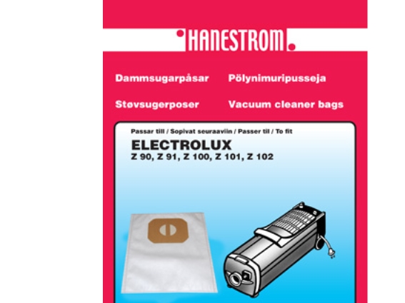 Staubsaugerbeutel Electrolux Z 90, Z 100