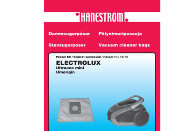 Staubsaugerbeutel Electrolux Ultraone Mini