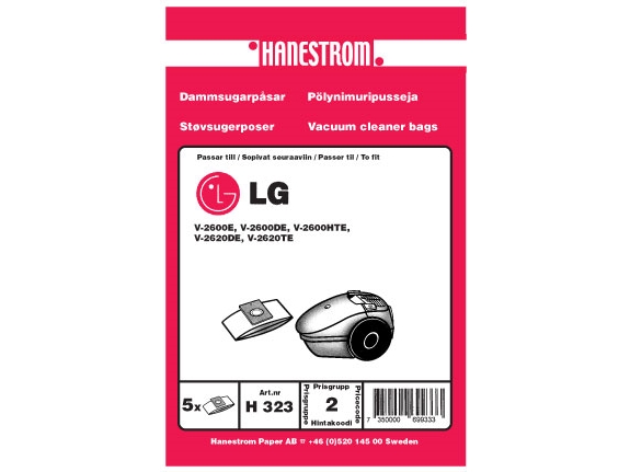 Staubsaugerbeutel Lg V-2620De