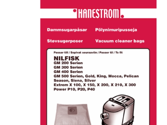 Staubsaugerbeutel Nilfisk Gm 200 - Gm 500