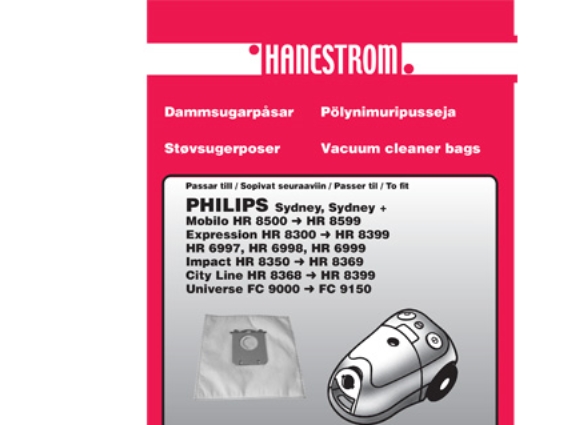 Staubsaugerbeutel Philips Sydney, Mobilo