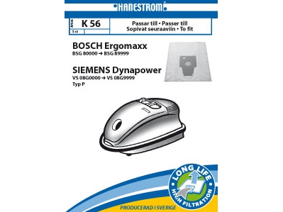 Vacuum Cleaner Bags K56
