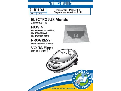 Vacuum Cleaner Bags K104