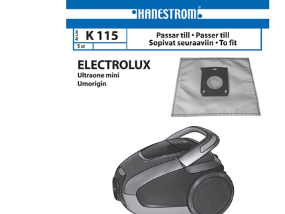 Vacuum Cleaner Bags K115