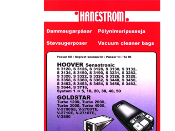 Staubsaugerbeutel Hoover Sensotronic 5P