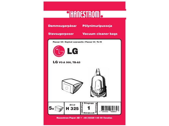 Staubsaugerbeutel Lg V-Ca500 Tb-A5