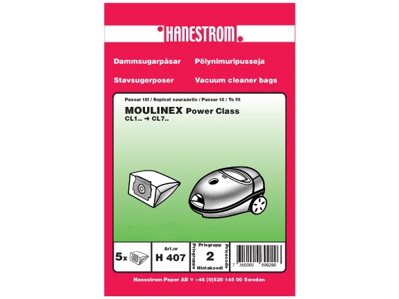 Staubsaugerbeutel Moulinex Power Class