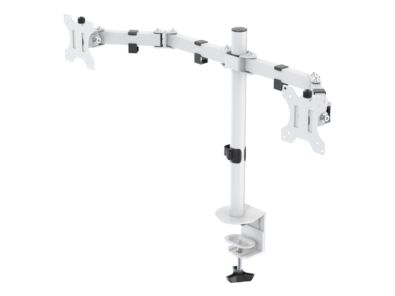 WHITE LINE WA86 Dual-monitor desk arm, 13-32 monitors | Datortillbehör - Bildskärmar & Tillbehör - Övriga tillbehör | GameStuff