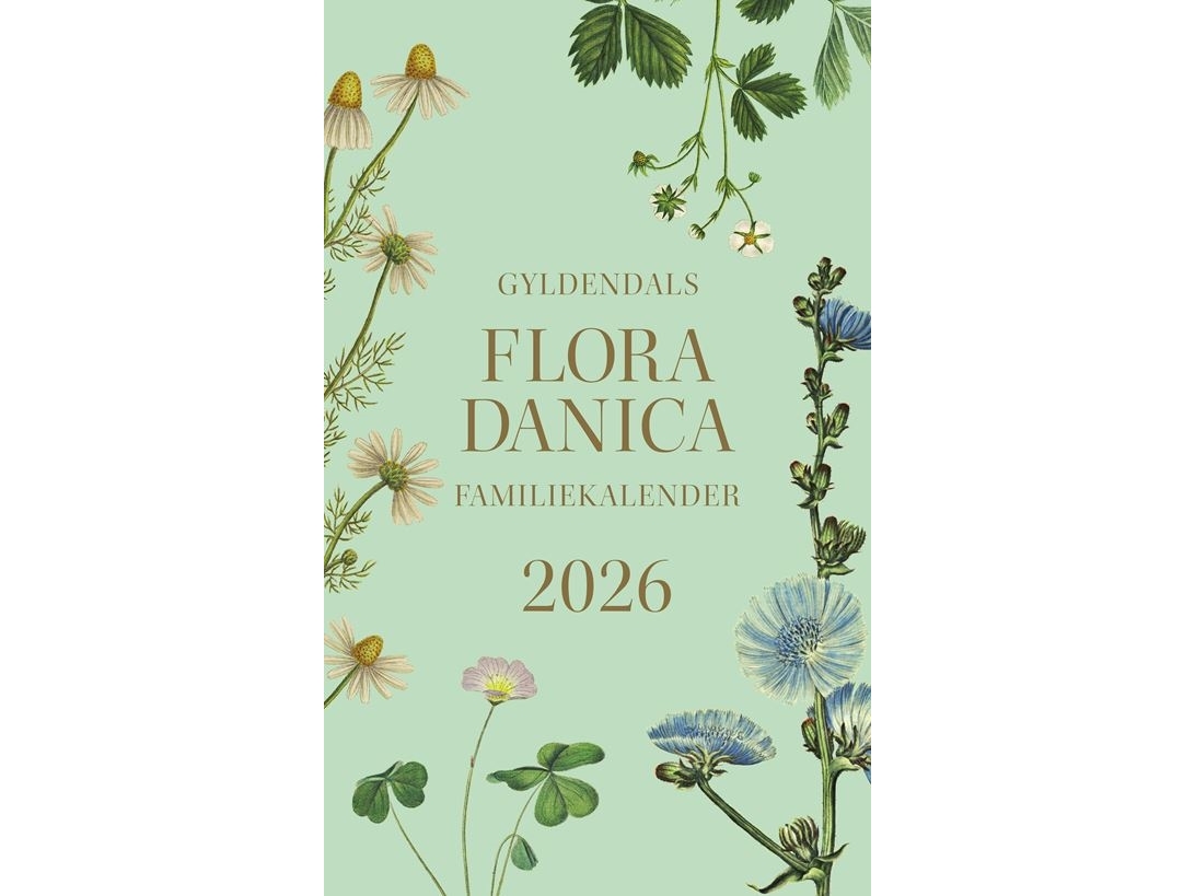 Flora Danica-familiekalender 2026 Gyldendal Språk: Danska | Böcker - Årliga publikationer | GameStuff