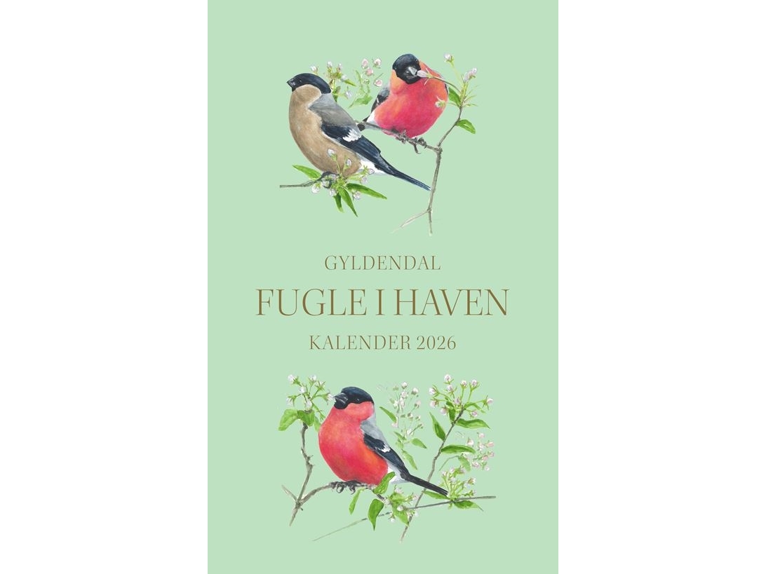 Fåglar i trädgården Kalender 2026 Jens Overgaard Christensen Språk: Danska | Böcker - Årliga publikationer | GameStuff
