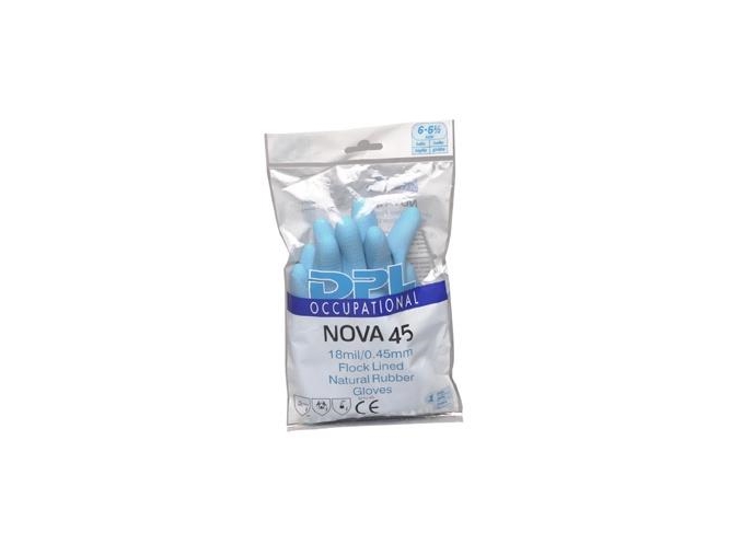 Ikke vist_Z Flockforede handsker 160.29 Str. 8-8,5 Blu