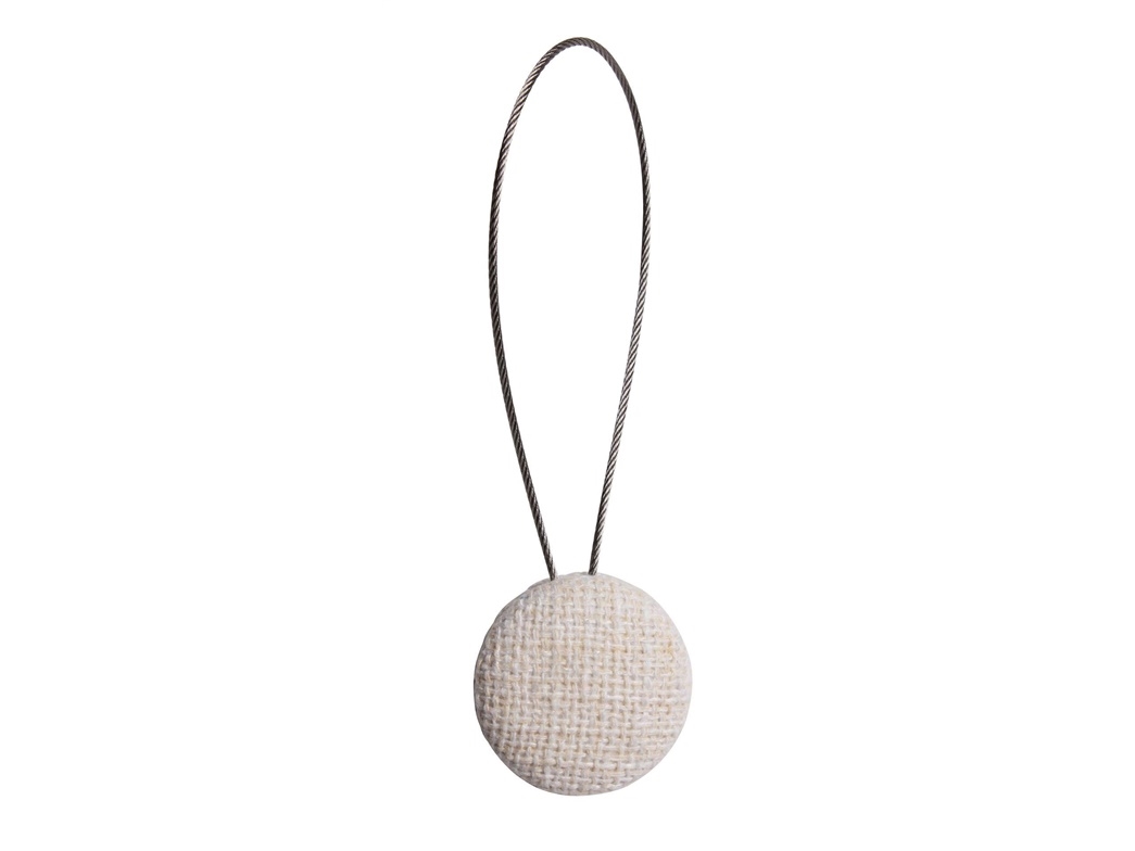 Uniglob Decorative Tie-Back No. 93. White