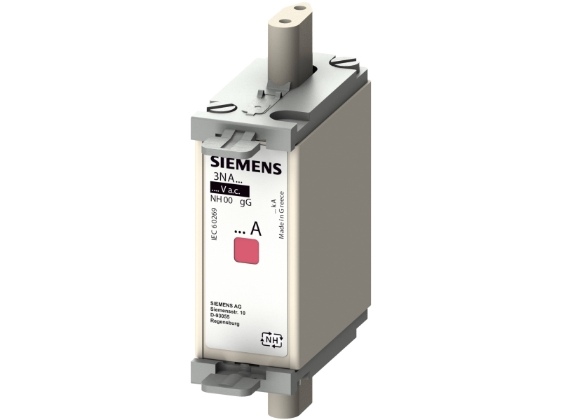 Alternativ bild 0 för Siemens 3NA6810 Sikringsindsats Sikringsstørrelse = 0 25 A 500 V 3 stk