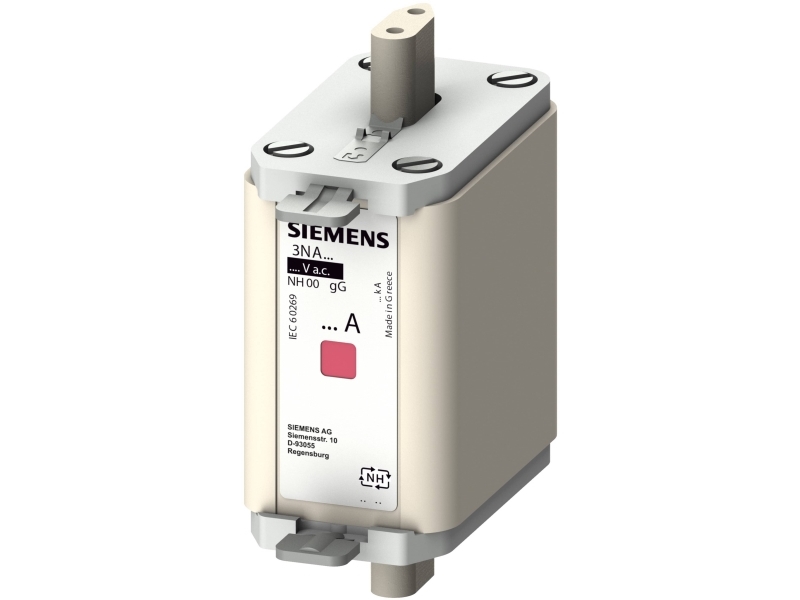 Siemens Nh-sikring nh00 125a gl/gg 500v, 3na6832