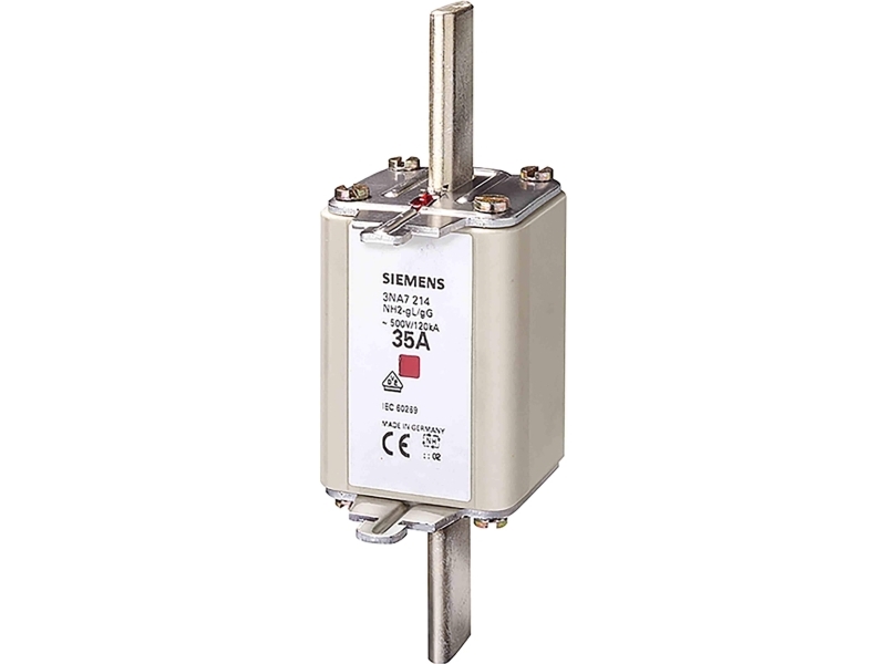 Siemens Nh-Sicherung Nh2 315A Gg 500Vac/440Vdc, 158 Mm, 185 Mm, 77 Mm, 646 G