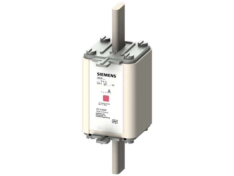 Siemens Nh-Sicherung Nh1 200A Gg 500Vac/440Vdc, 143 Mm, 153 Mm, 68 Mm, 436 G