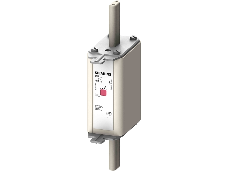 Siemens Nh-Sicherung Nh1 100A Gg 500Vac/440Vdc, 143 Mm, 93 Mm, 71 Mm, 282 G