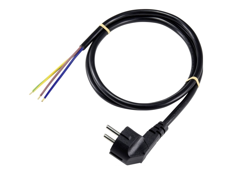 Sygonix Sy-5043472 Strømtilslutningskabel Sort 1,50 M (Sy-5043472)