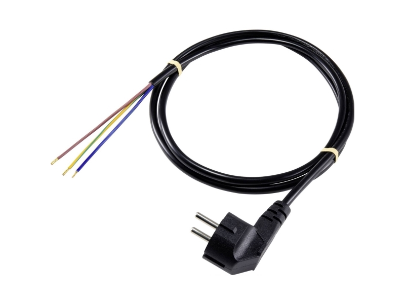 Sygonix Sy-5043468 Strømtilslutningskabel Sort 3,00 M (Sy-5043468)