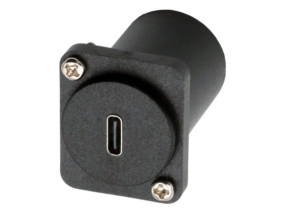 Exsys Ex-49158, Flad, Sort, Usb C, Usb C, Hunstik, Hunstik