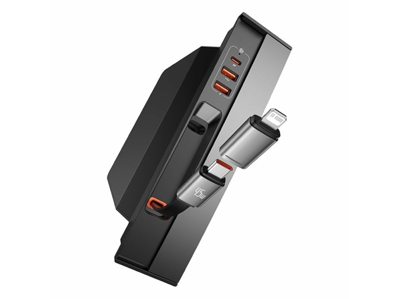 Baseus dockningsstation/replikator Baseus T-Space HUB för Tesla-bil, 45W | Datortillbehör - Kablar & adaptrar - USB-hubbar | GameStuff