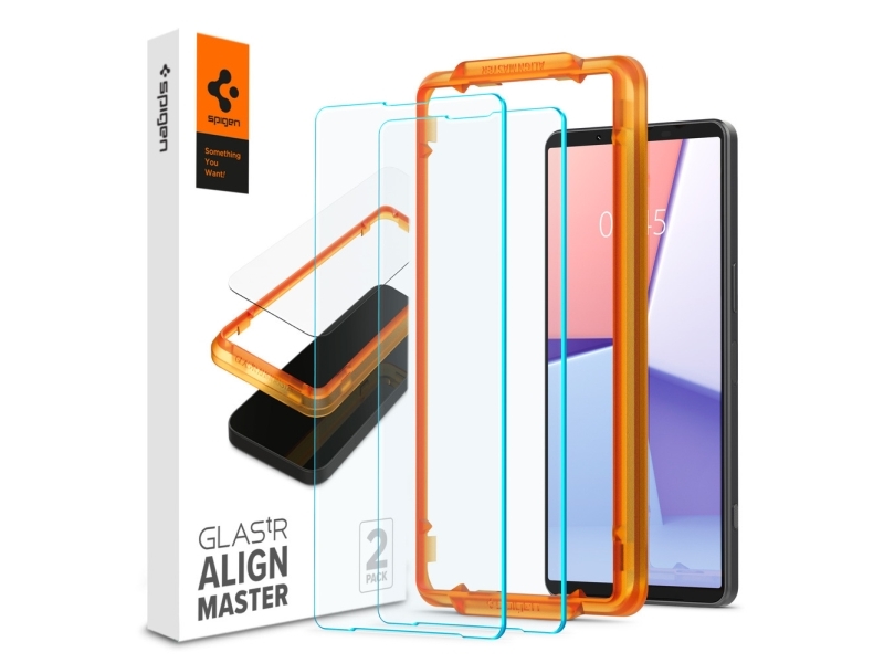 Spigen Hardened Glass Spigen Alm Glas.Tr 2-Pack Sony Xperia 1 Vi Clear