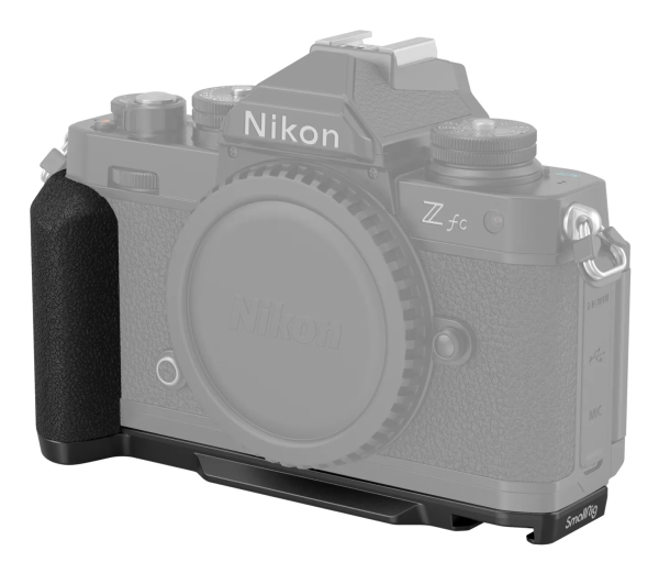 Smallrig 4263, Håndgreb Til Digitalt Kamera, Nikon, Z Fc, Sort, Aluminium, Silikone