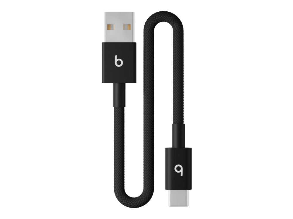 Beats - Usb-Kabel - Usb (Stecker) Auf 24-Poligen Usb-C (Stecker) - Usb 2.0 - 20 Cm - Geflochtenes Kabel, Usb Fast Charge (15W), Verstärktes Design -