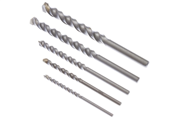 Forte Bore-/Mursbore Sæt Drill Set For Masonry Drilling 5 Dele 1