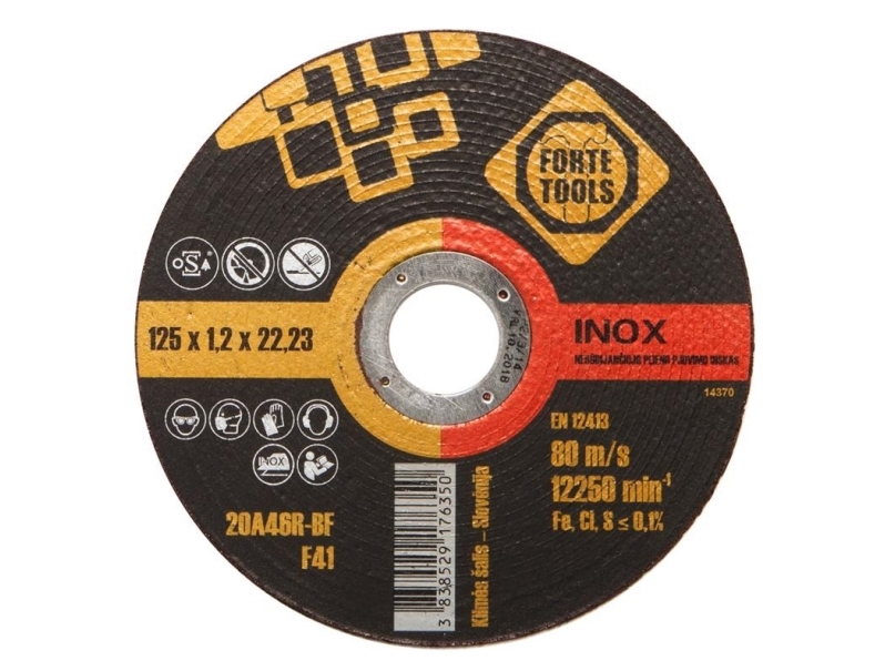 Forte Trennscheibe 125X1,2X22 Mm Forte Tools