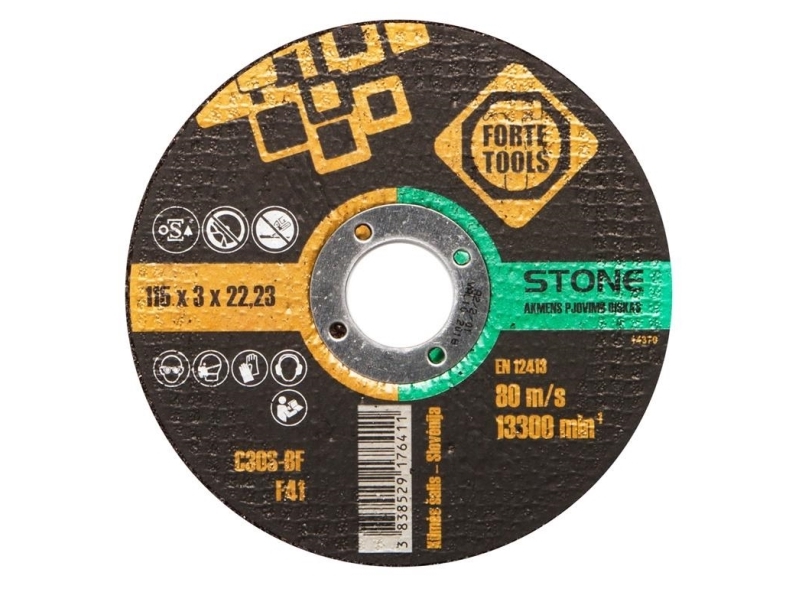 Forte Trennscheibe 115 X 3,0 X 22,23 Mm Forte To