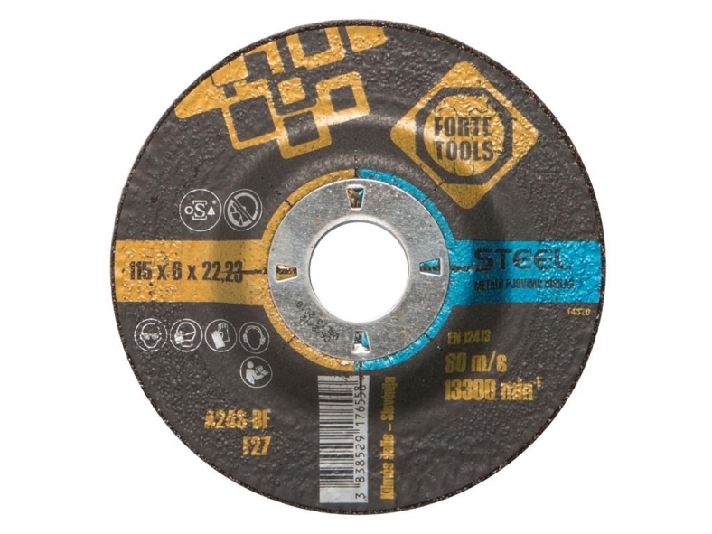 Forte Slibeklinge 115X6.5X22,23 Mm