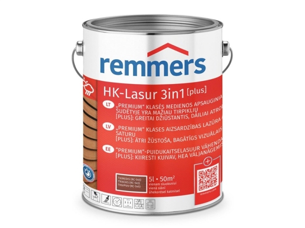 Remmers Impreg Hk-Lasur 3In1 Teak Rc-545 5L