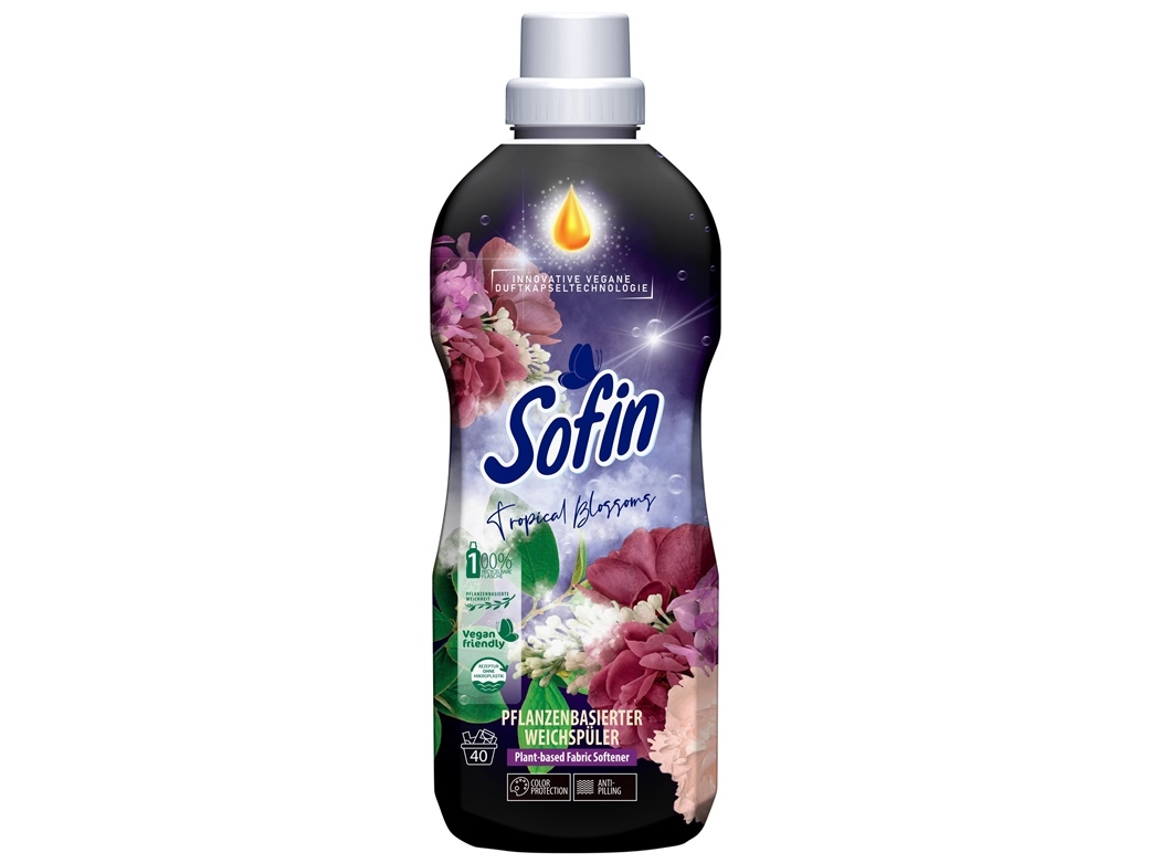 Fabric Softener Sofin Tropical Blossoms, 0.8 L