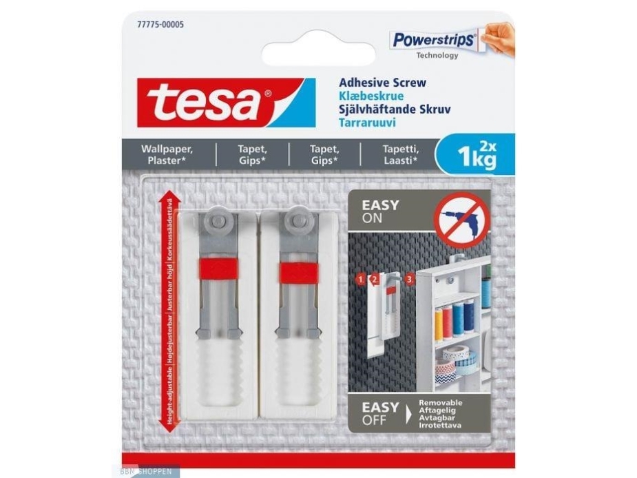 Tesa 77775 Tvirtinimo Sistema. 2X1kg