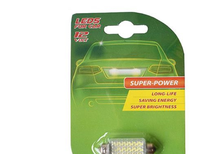 T-Way Autoduals 36Smd-Led 3D 41Mm Light Bulb White