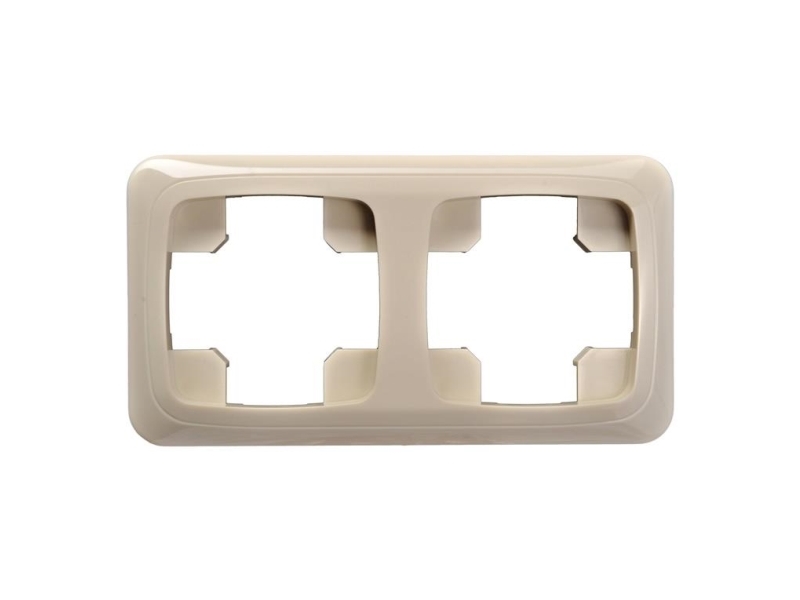 Liregus Rahmen 2-Fach K14-135-02 Sand