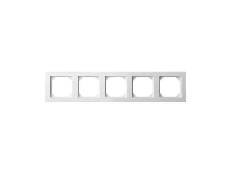Liregus Rahmen Epsilon Slim 14-145-05 Weiß
