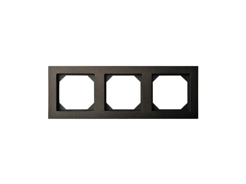 Liregus Epsilon Slim Ramme K14-145-03 Sort