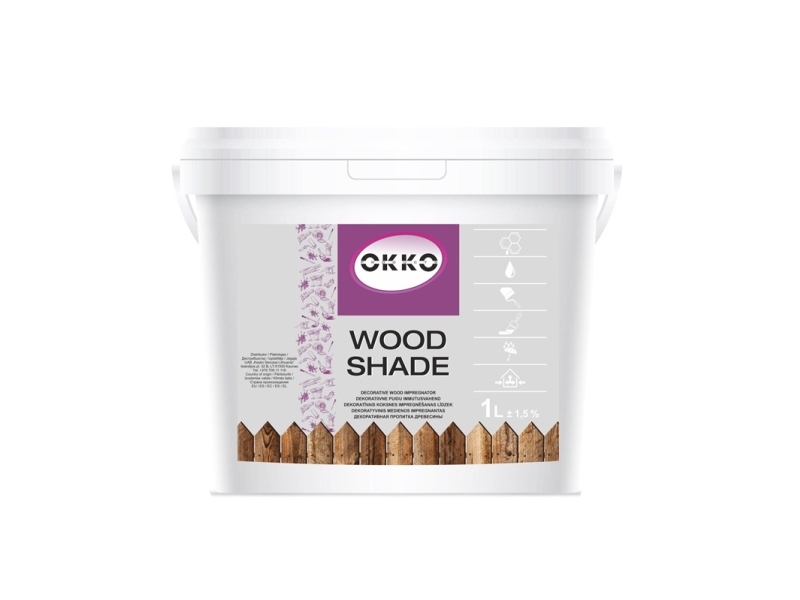 Impregnant Okko Wood Shade, dark oak, 1 l