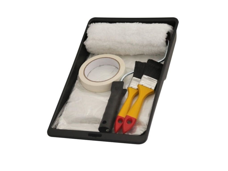 Midea Werkzeugset Tray+2Brush+Tape+Roller+Drop Cloth Set