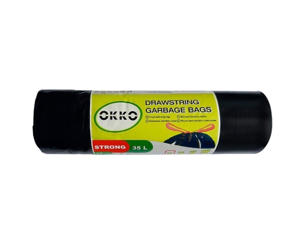 Affaldsække Okko Strong 35 L, 15 Stk