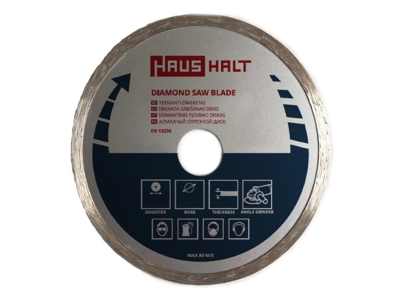 Adtns Kontinuierliche Rim-Scheibe 125X1.9X22.23