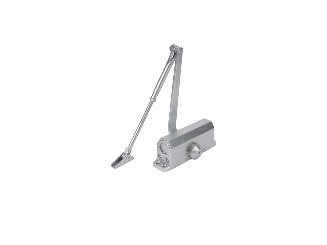 Abus dørpåkaster / dørstenger 25–45 kg sølv
