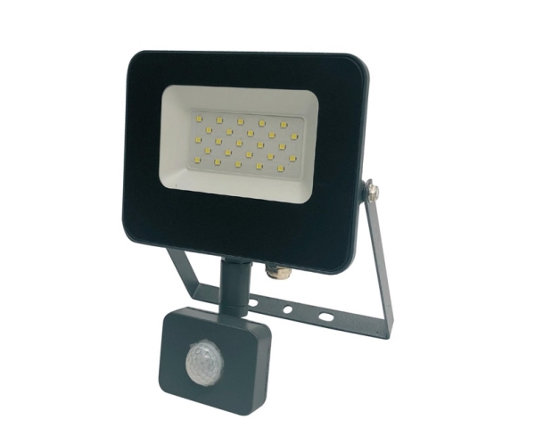Standart FLOODL LED E024EIS 20W 1600LM IP65 sensor oversvømmelseslampe