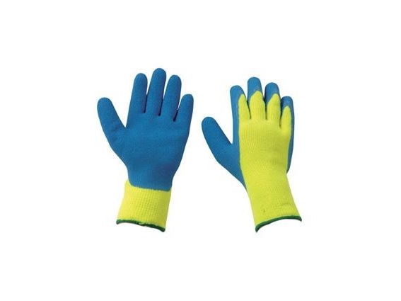 Warme Handschuhe Mit Latex-Schaum Beschichtet