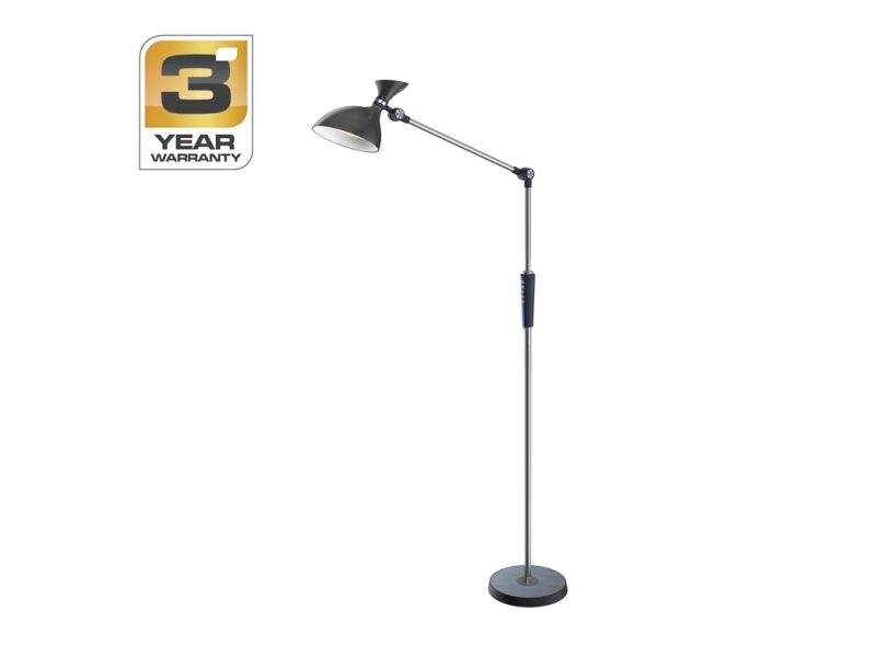 Floor Lamp Standart Double Bl-1903 Black, 15 W, Led